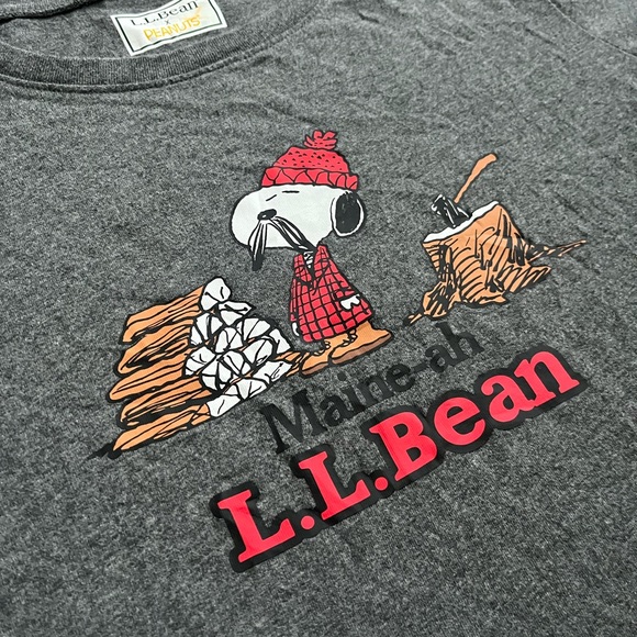 L.L Bean X Peanuts novelty T - Picture 3 of 5